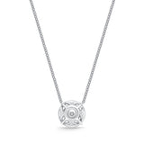 FCFD501_00 My First Diamond Illusion-setting Necklace Unemployed