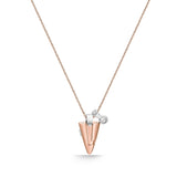 FCLC133_00 L Collection Diamond Fashion Necklace