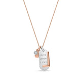 FCLC135_00 L Collection Diamond Fashion Necklace
