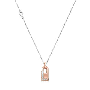 FCLC301_00 L Collection Diamond Fashion Necklace