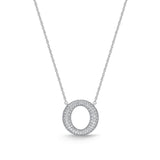 FCPV103_00 Pave Diamond Classic Necklace