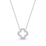 FCPV104_00 Pave Diamond Classic Necklace
