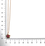 FCVL101_RU Valley of Light Ruby Illusion-setting Necklace