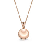 FCVL104_RU Valley of Light Ruby Illusion-setting Necklace
