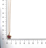 FCVL106_RU Valley of Light Ruby Illusion-setting Necklace