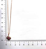 FCVL107_RU Valley of Light Ruby Illusion-setting Necklace