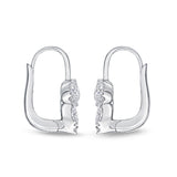 FEBF101_00 Fancy Brilliant Diamond Illusion-setting Earrings