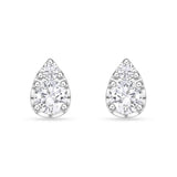 FEBF113_00 Fancy Brilliant Diamond Illusion-setting Earrings