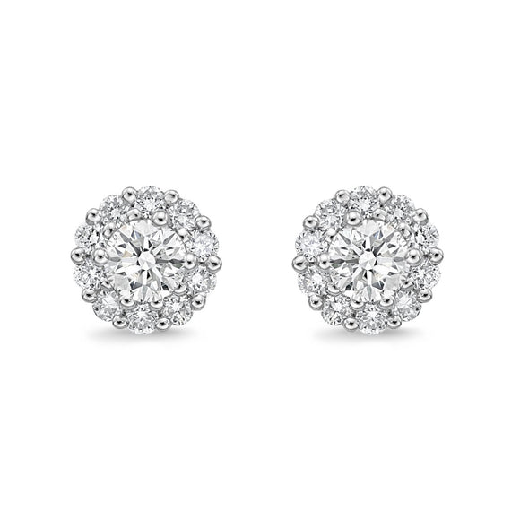 FEBM101_00 Blossom Diamond Studs Earrings