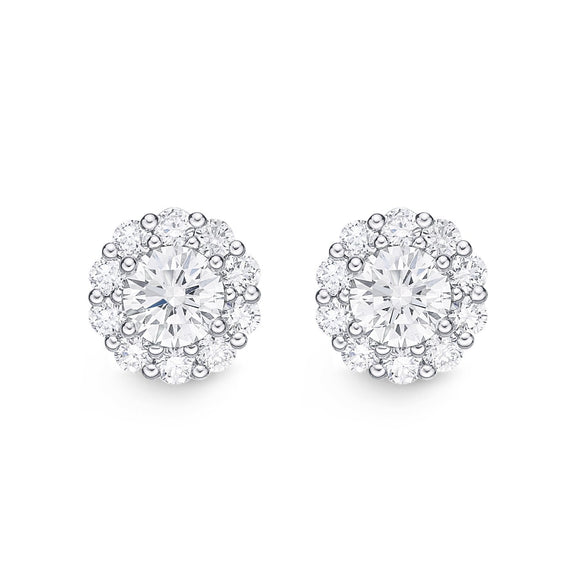 FEBM102_00 Blossom Diamond Studs Earrings