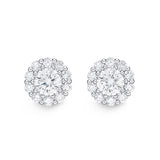 FEBM103_00 Blossom Diamond Studs Earrings