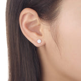FEBQ129_00 Diamond Bouquets Studs Earrings