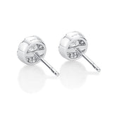 FEBQ133_00 Diamond Bouquets Studs Earrings