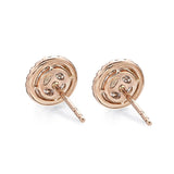 FEBQ140_00 Diamond Bouquets Studs Earrings