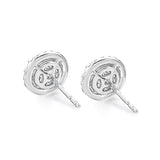 FEBQ141_00 Diamond Bouquets Studs Earrings