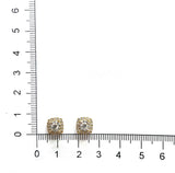 FEBQ155_00 Diamond Bouquets Studs Earrings