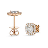 FEBQ156_00 Diamond Bouquets Studs Earrings