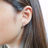 FEBQ168_00 Diamond Bouquets Studs Earrings