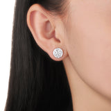 FEBQ193_00 Diamond Bouquets Studs Earrings