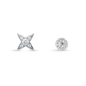 FEBQ303_00 Diamond Bouquets Studs Earrings