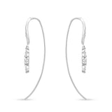 FEBQ306_00 Diamond Bouquets Illusion-setting Earrings