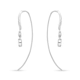 FEBQ308_00 Diamond Bouquets Illusion-setting Earrings