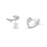 FEBQ309_00 Diamond Bouquets Illusion-setting Earrings