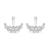 FEBZ101_00 Bezel Studs Earrings