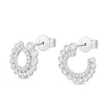 FEBZ103_00 Bezel Wrapper Earrings