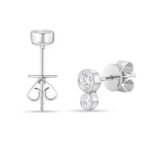 FEBZC02_00 Bezel Studs Earrings