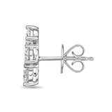 FEDD107_00 Diamond Line Climber Earrings
