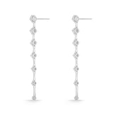 FEDD219_00 Diamond Line Dangling Earrings