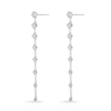FEDD220_00 Diamond Line Dangling Earrings