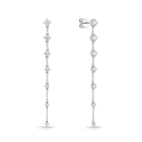 FEDD222_00 Diamond Line Dangling Earrings