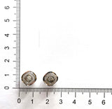 FEDSA06_00 Dancing Diamond Studs Earrings