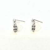 FEDSB01_00 Dancing Diamond Studs Earrings