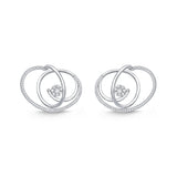 FEEN105_00 Entwined Hoops