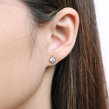 FEFD117_00 My First Diamond Illusion-setting Earrings