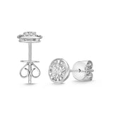 FEFD117_00 My First Diamond Illusion-setting Earrings