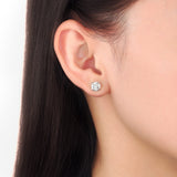 FEFD401_00 My First Diamond Illusion-setting Earrings
