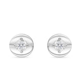 FEFD403_00 My First Diamond Illusion-setting Earrings
