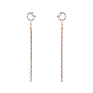 FELC128_00 L Collection Dangling Earrings