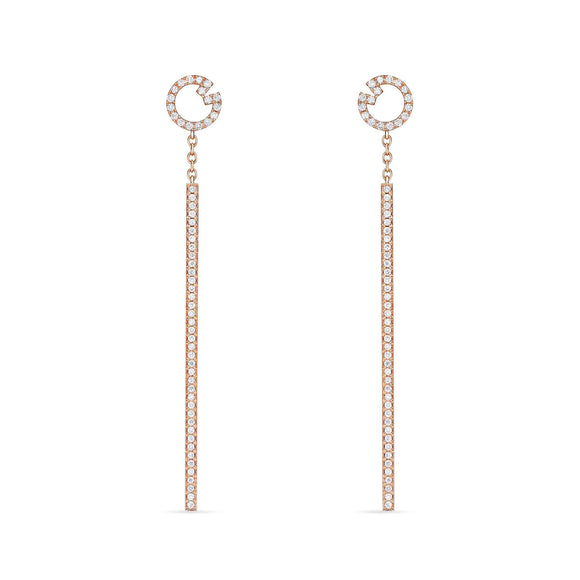 FELC128_00 L Collection Dangling Earrings
