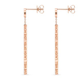 FELC128_00 L Collection Dangling Earrings