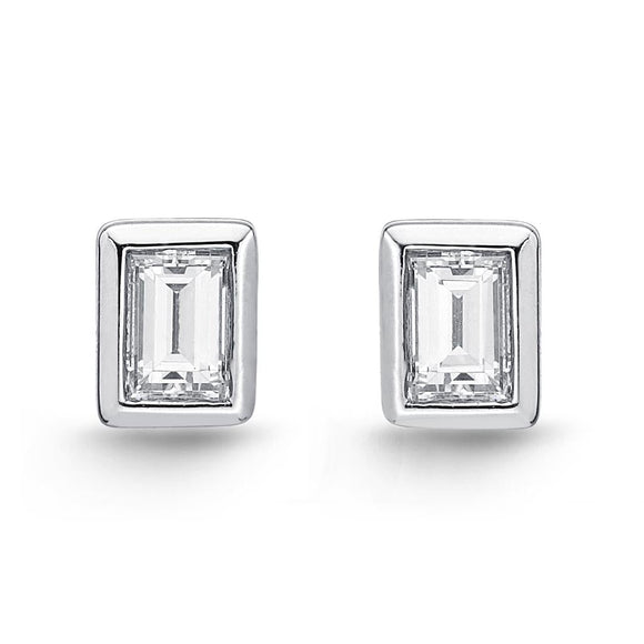 FESUB01_00 Stack'em Up Diamond Studs Earrings