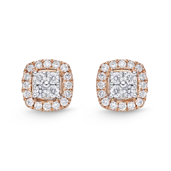 FESUC05_00 Stack'em Up Diamond Studs Earrings