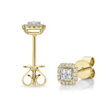 FESUE05_00 Stack'em Up Diamond Studs Earrings