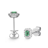 FESUE06_EM Stack'em Up Emerald Studs Earrings
