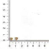 FESUH01_00 Stack'em Up Diamond Studs Earrings