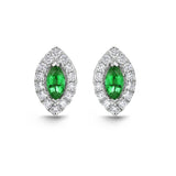 FESUM06_EM Stack'em Up Emerald Studs Earrings